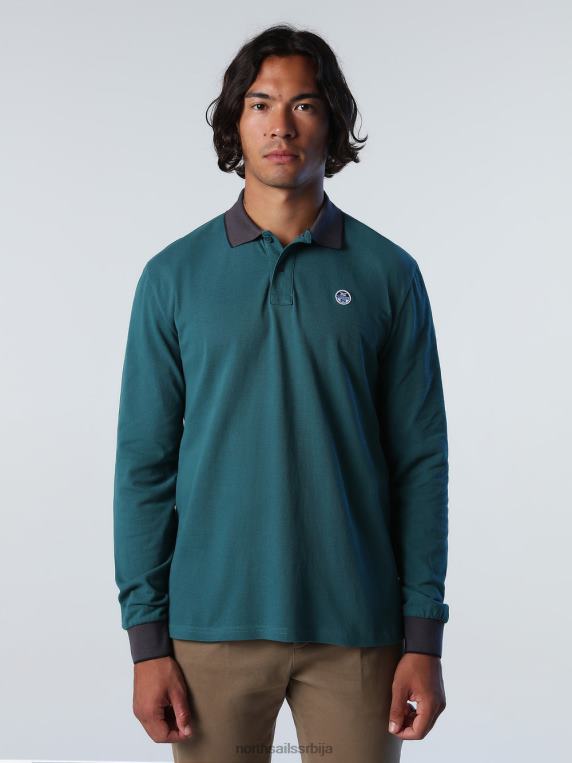 поло мајица дугих рукава Медитерранеа одећу мушкарци PDV4J1005 North Sails