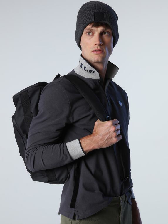 поло мајица дугих рукава асфалт одећу мушкарци PDV4J1008 North Sails