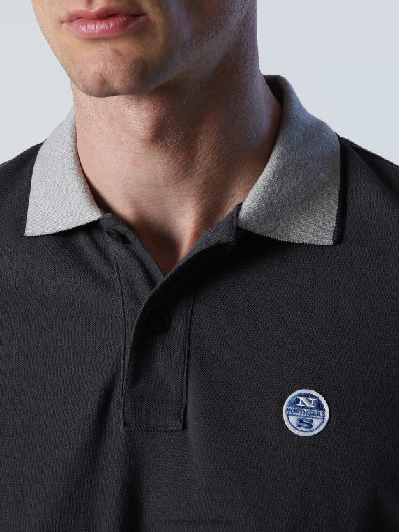 поло мајица дугих рукава асфалт одећу мушкарци PDV4J1008 North Sails