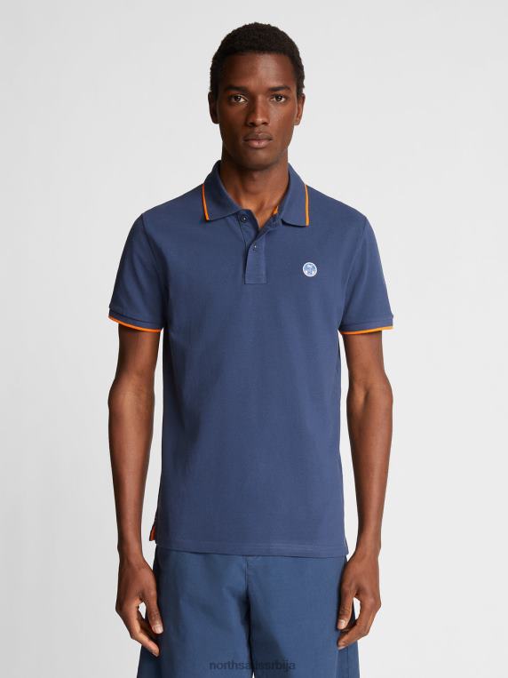 штампана поло мајица тамни тексас одећу мушкарци PDV4J1047 North Sails