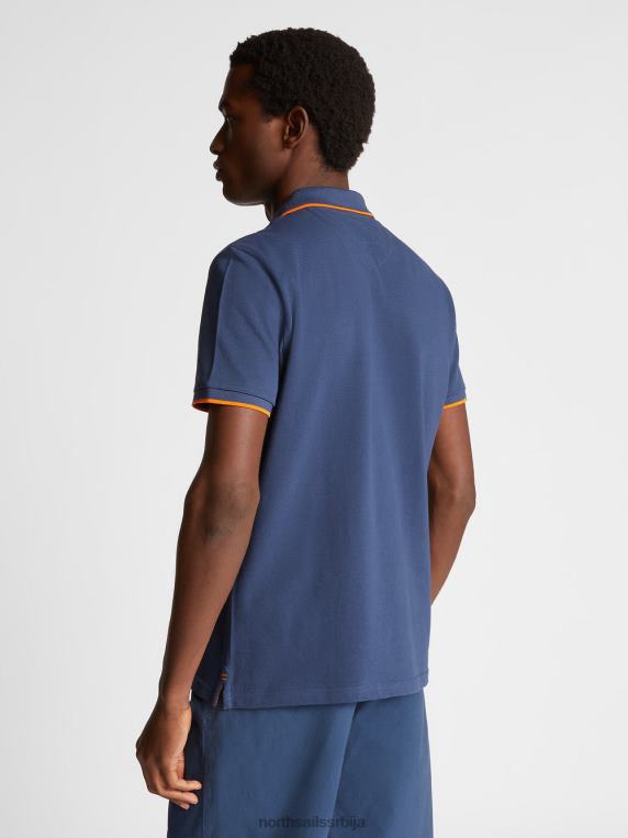 штампана поло мајица тамни тексас одећу мушкарци PDV4J1047 North Sails
