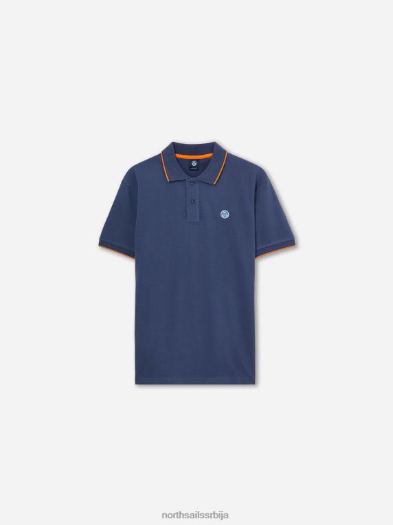 штампана поло мајица тамни тексас одећу мушкарци PDV4J1047 North Sails