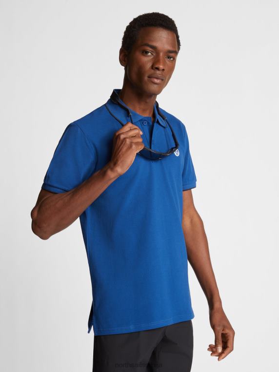штампана поло мајица океанско плаво одећу мушкарци PDV4J1048 North Sails