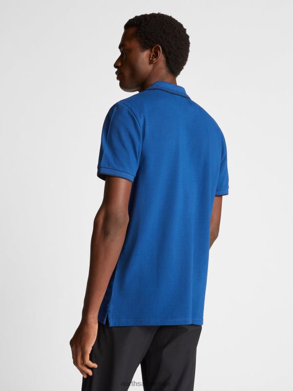 штампана поло мајица океанско плаво одећу мушкарци PDV4J1048 North Sails