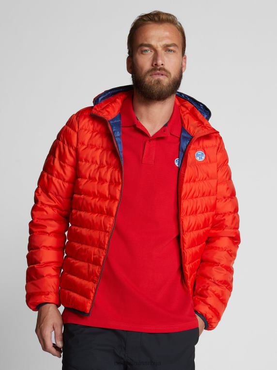 штампана поло мајица црвена одећу мушкарци PDV4J1052 North Sails