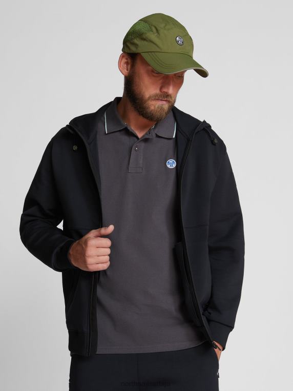 штампана поло мајица асфалт одећу мушкарци PDV4J1060 North Sails