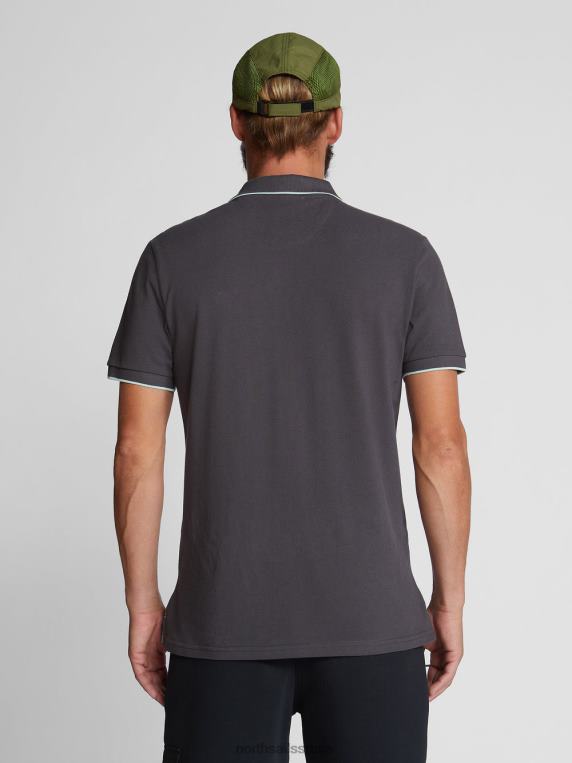 штампана поло мајица асфалт одећу мушкарци PDV4J1060 North Sails