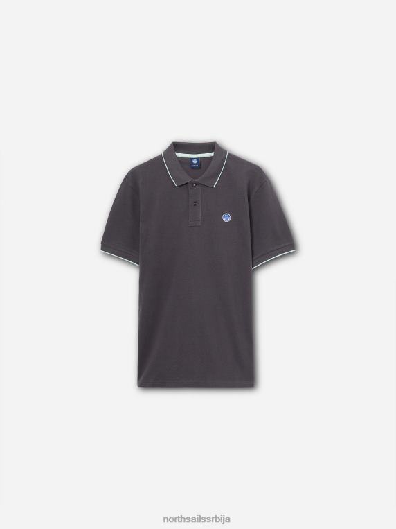 штампана поло мајица асфалт одећу мушкарци PDV4J1060 North Sails