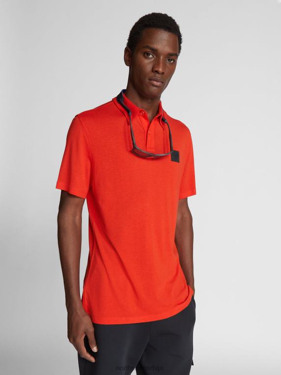 памучна и бамбус поло мајица јастог одећу мушкарци PDV4J1069 North Sails