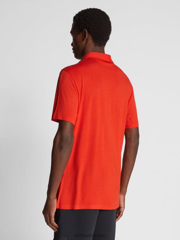 памучна и бамбус поло мајица јастог одећу мушкарци PDV4J1069 North Sails