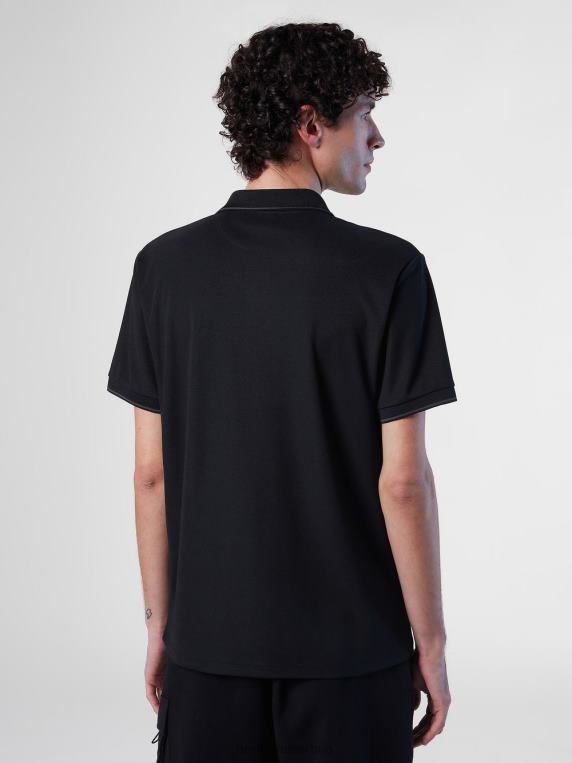 цоолмак поло мајица црн одећу мушкарци PDV4J106 North Sails