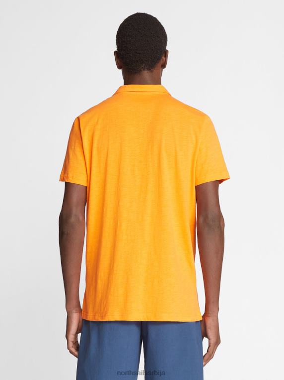 штампана поло мајица живахна наранџаста одећу мушкарци PDV4J1074 North Sails