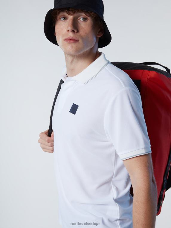 цоолмак поло мајица бео одећу мушкарци PDV4J107 North Sails
