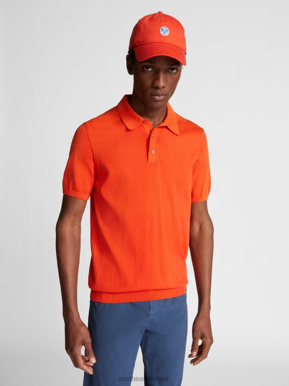 поло мајица од органског памука јастог одећу мушкарци PDV4J1114 North Sails