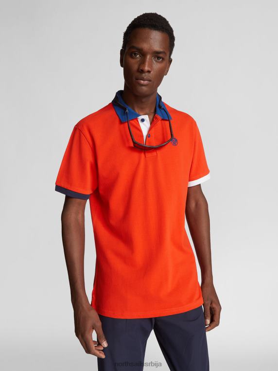 колор-блок поло мајица јастог одећу мушкарци PDV4J1143 North Sails