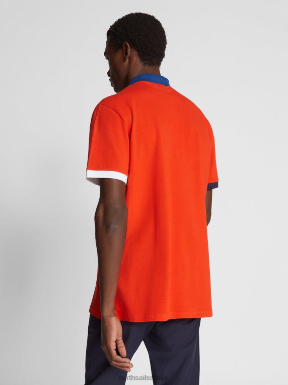 колор-блок поло мајица јастог одећу мушкарци PDV4J1143 North Sails
