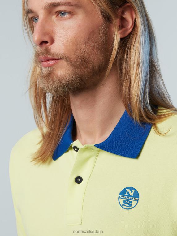 поло мајица од органског памука креч одећу мушкарци PDV4J117 North Sails