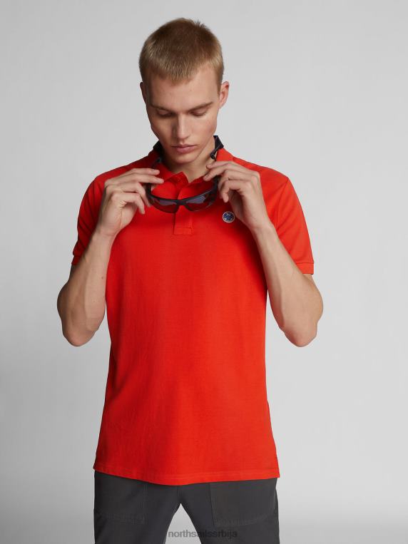 поло мајица са логом на грудима јастог одећу мушкарци PDV4J1198 North Sails
