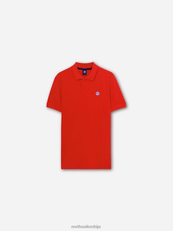 поло мајица са логом на грудима јастог одећу мушкарци PDV4J1198 North Sails