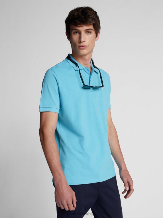 поло мајица са логом на грудима небеско плаветнило одећу мушкарци PDV4J1202 North Sails