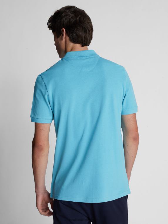 поло мајица са логом на грудима небеско плаветнило одећу мушкарци PDV4J1202 North Sails
