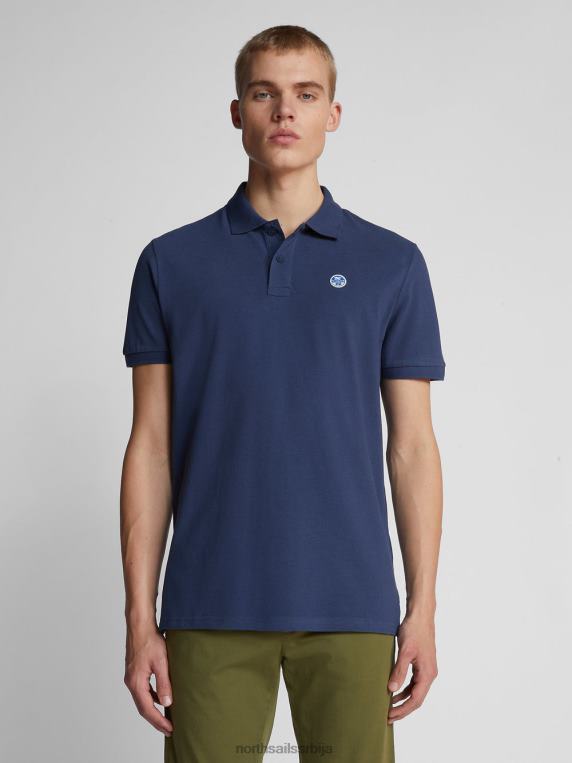 поло мајица са логом на грудима тамни тексас одећу мушкарци PDV4J1203 North Sails