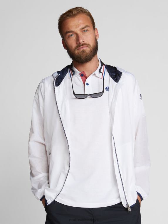 поло са контрастним украсима бео одећу мушкарци PDV4J1208 North Sails