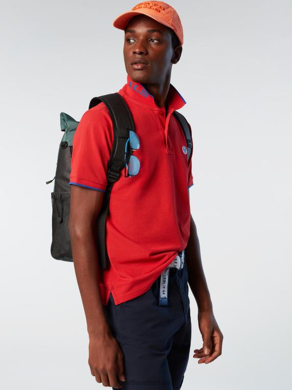 распродаја поло мајица од органског памука црвена одећу мушкарци PDV4J68 North Sails