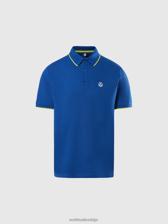 распродаја поло мајица од органског памука океанско плаво одећу мушкарци PDV4J75 North Sails
