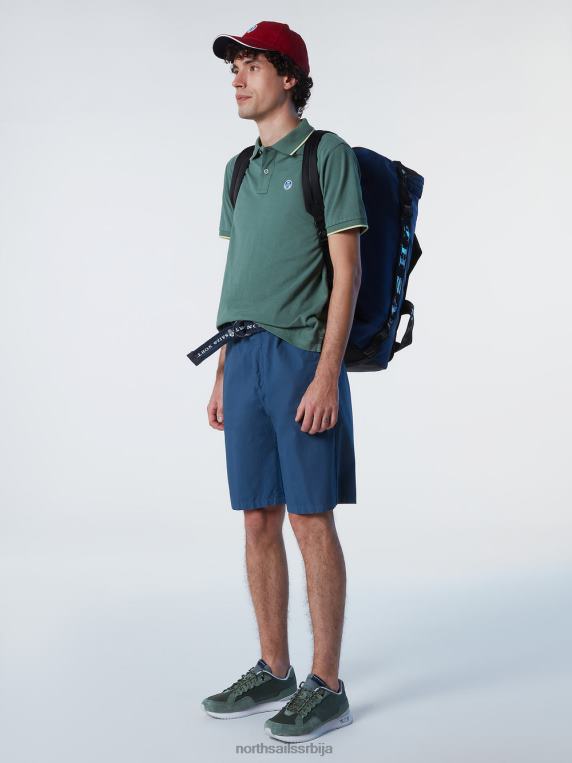 распродаја поло мајица од органског памука војнички зелени одећу мушкарци PDV4J77 North Sails