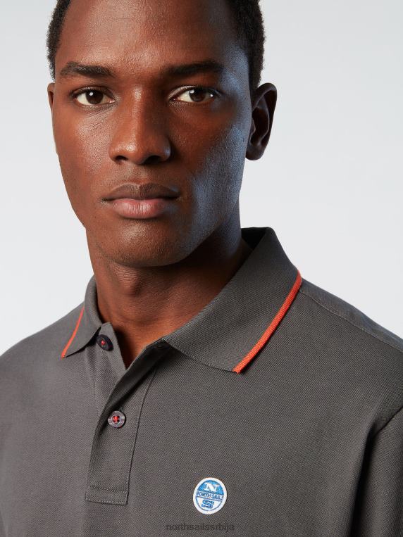 распродаја поло мајица од органског памука асфалт одећу мушкарци PDV4J79 North Sails