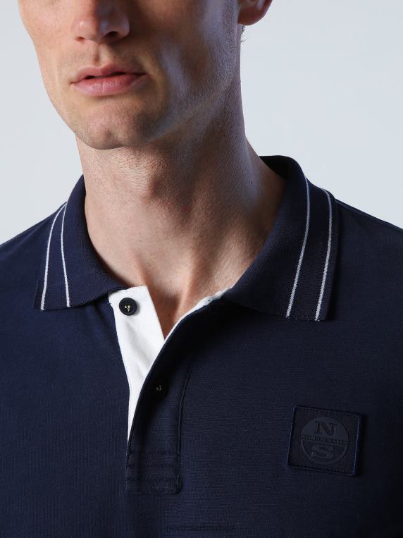 тешка поло мајица од дреса Морнарско плаво одећу мушкарци PDV4J820 North Sails