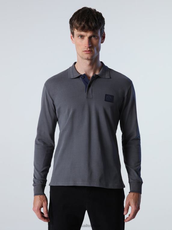 тешка поло мајица од дреса асфалт одећу мушкарци PDV4J821 North Sails