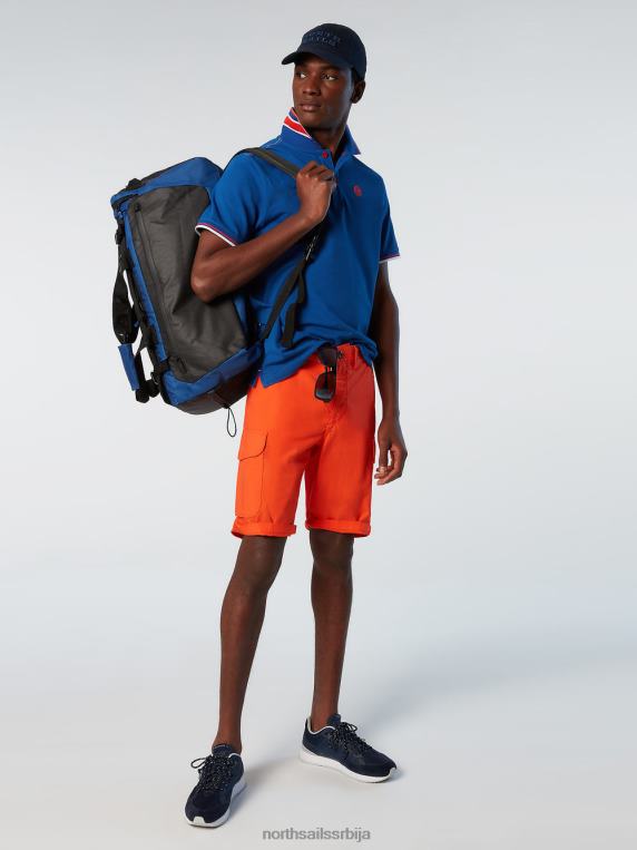 распродаја поло мајица од органског памука океанско плаво одећу мушкарци PDV4J82 North Sails