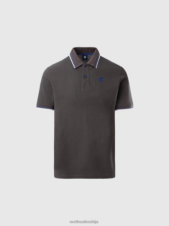 поло мајица од органског памука нова асфалт одећу мушкарци PDV4J85 North Sails