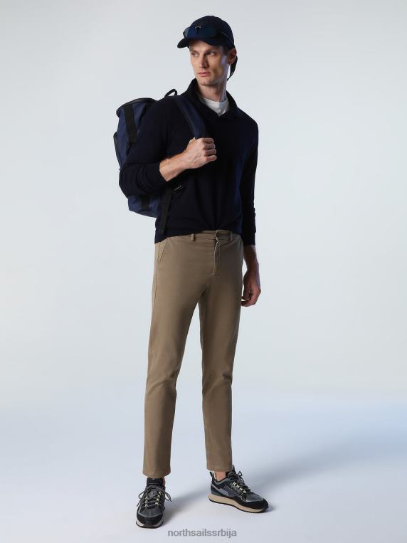 поло мајица од хидровуне Морнарско плаво одећу мушкарци PDV4J867 North Sails