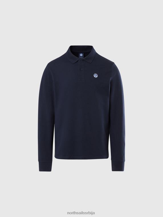 поло мајица са логом Морнарско плаво одећу мушкарци PDV4J87 North Sails