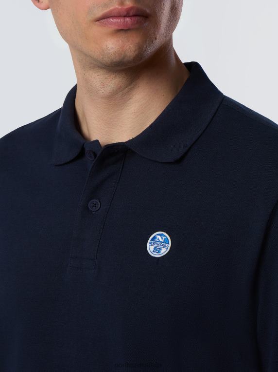поло мајица са логом Морнарско плаво одећу мушкарци PDV4J87 North Sails