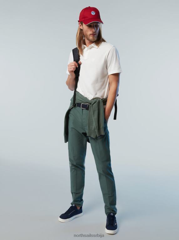 поло мајица од рециклираног дреса бео одећу мушкарци PDV4J89 North Sails