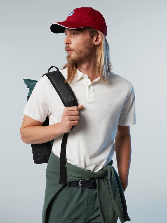 поло мајица од рециклираног дреса бео одећу мушкарци PDV4J89 North Sails