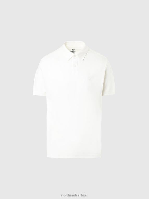 поло мајица од рециклираног дреса бео одећу мушкарци PDV4J89 North Sails