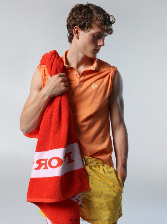 поло мајица од рециклираног дреса диња одећу мушкарци PDV4J90 North Sails