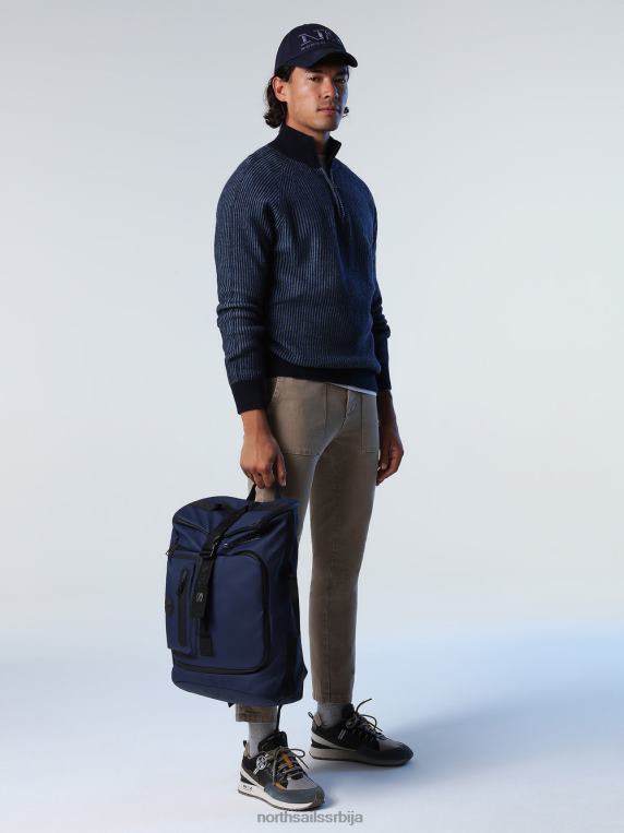 штампана поло мајица Морнарско плаво одећу мушкарци PDV4J939 North Sails