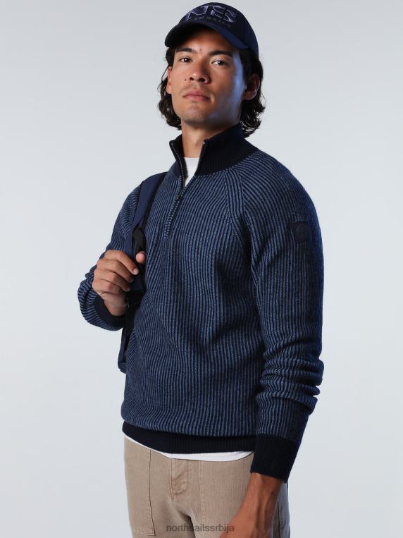 штампана поло мајица Морнарско плаво одећу мушкарци PDV4J939 North Sails