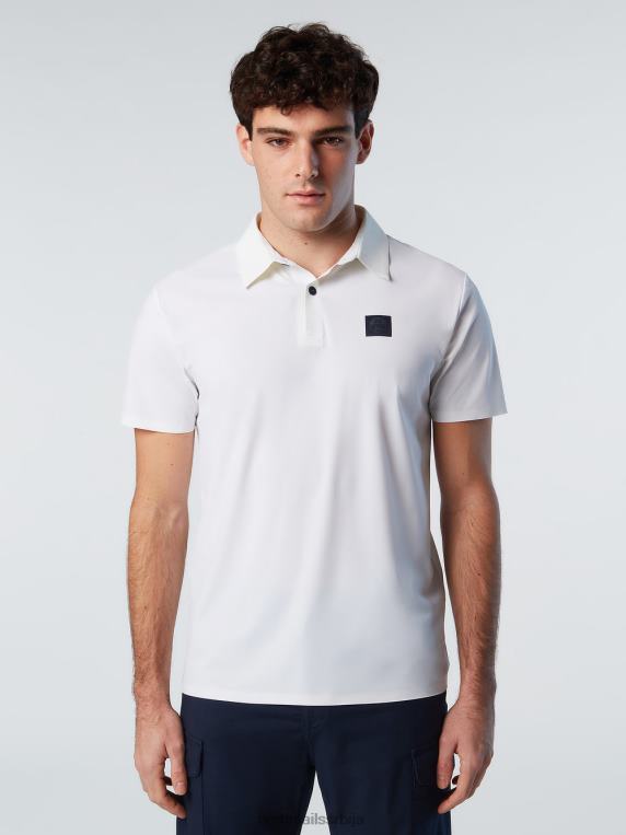 поло мајица од рециклираног дреса бео одећу мушкарци PDV4J93 North Sails