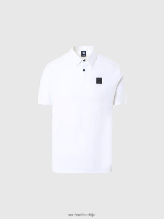 поло мајица од рециклираног дреса бео одећу мушкарци PDV4J93 North Sails