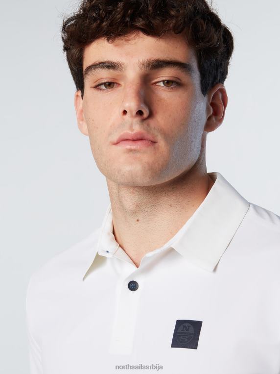 поло мајица од рециклираног дреса бео одећу мушкарци PDV4J93 North Sails