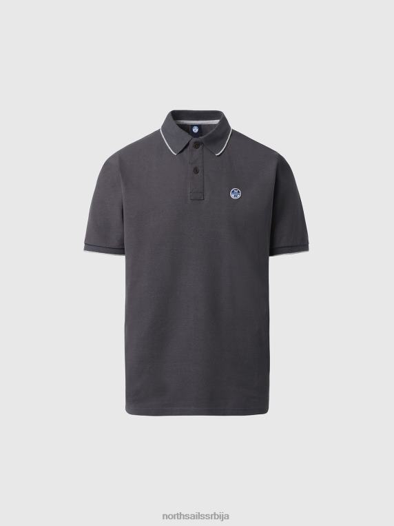 штампана поло мајица асфалт одећу мушкарци PDV4J940 North Sails