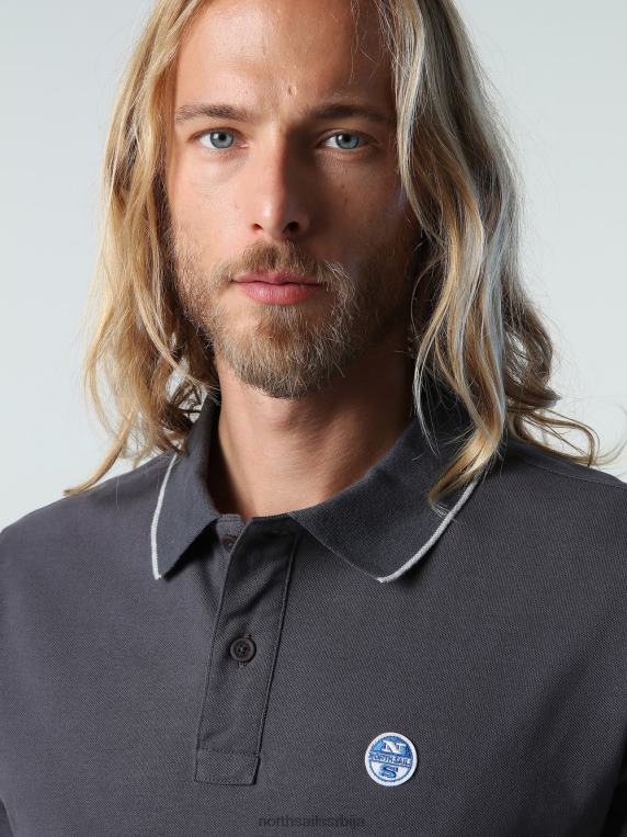 штампана поло мајица асфалт одећу мушкарци PDV4J940 North Sails