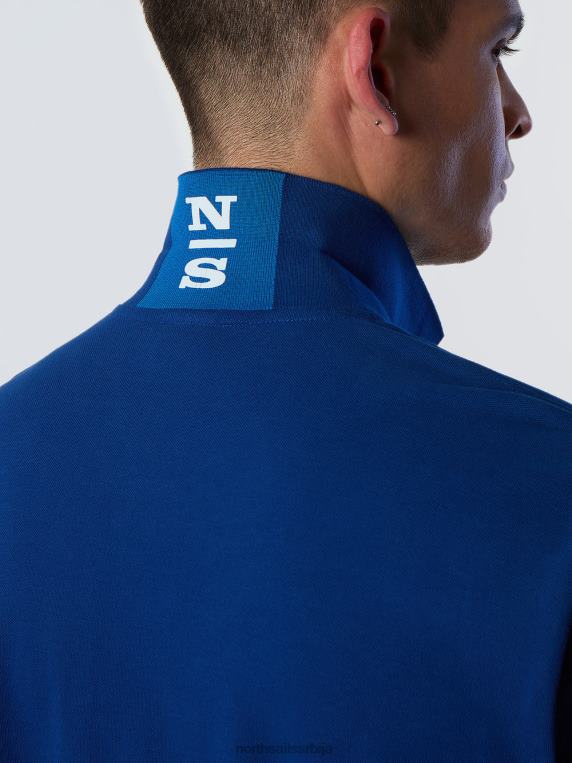 распродаја поло мајица од органског памука океанско плаво одећу мушкарци PDV4J9 North Sails
